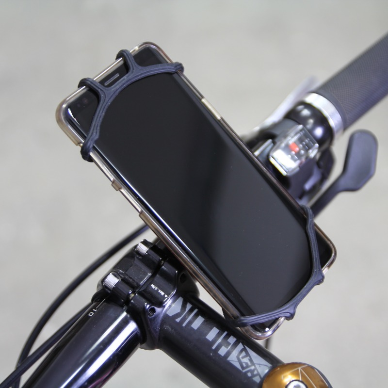 HK501 고탄성 실리콘 자전거 스마트폰거치대
