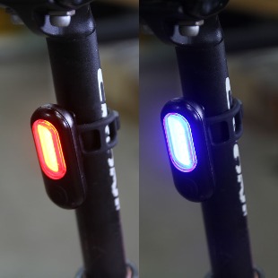 HK207 클립온 초소형 LED 자전거라이트 안전후미등